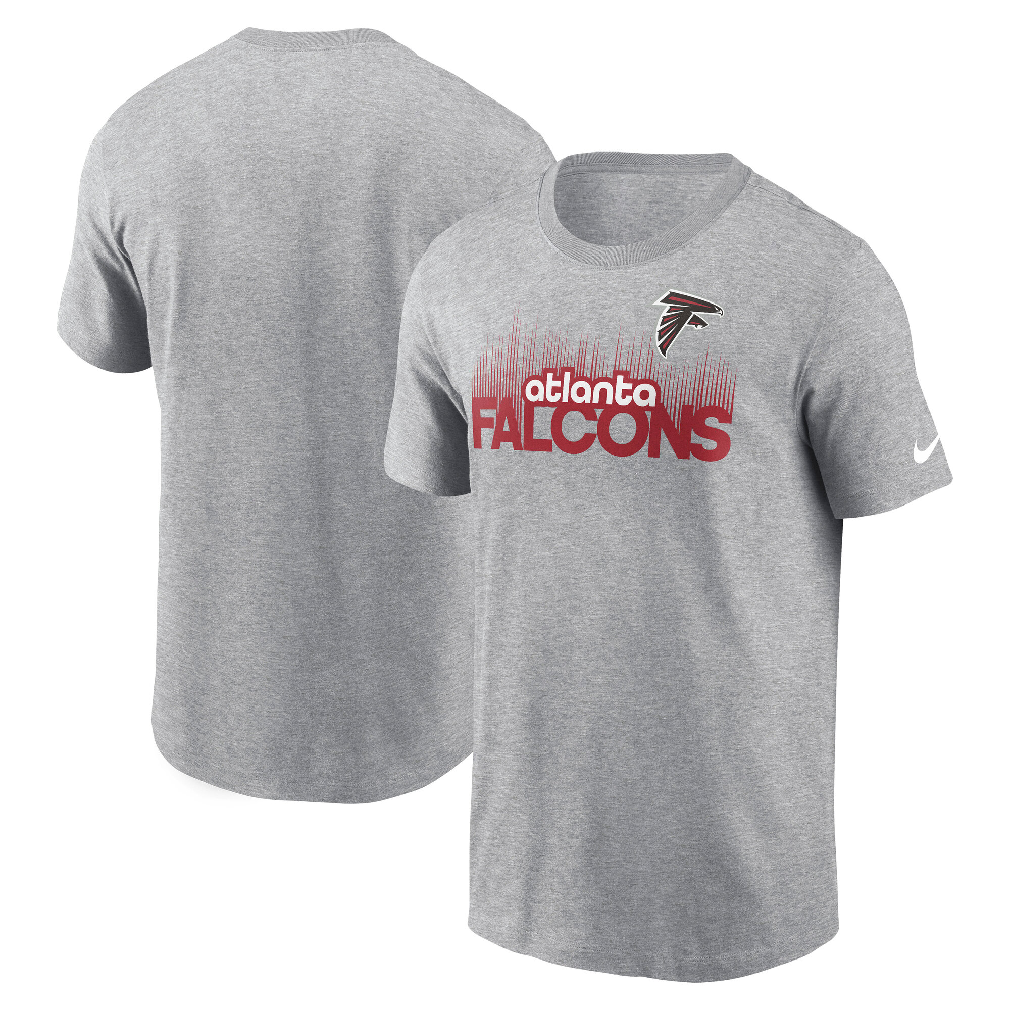 Men's Nike Heather Gray Atlanta Falcons Local Essential T-Shirt